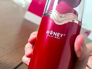 this is like a blender for the cock review of hayden from honey play box