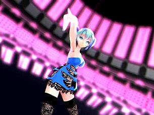 Hatsune Miku in anime adventure