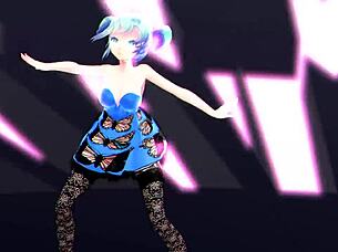 Hatsune Miku in anime adventure