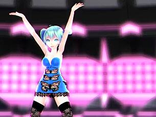 Hatsune Miku in anime adventure