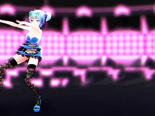 Hatsune Miku in anime adventure