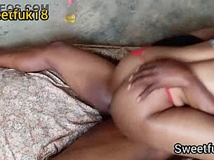 Even when her husband is around, she explores homemade moments with amateurs