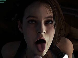 jill valentine undergoes interrogation in resident evil parody by niisath