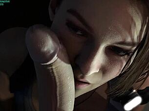 jill valentine undergoes interrogation in resident evil parody by niisath