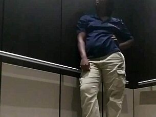 Scene 8 in the elevator.