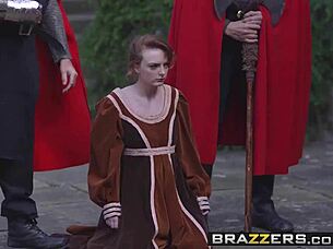 Big boobs granny Luna Azul rides big cock in rough fuck with young guy!