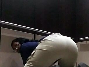 Scene 8 in the elevator.