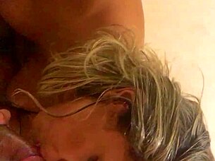 naughty blonde, bareback in hotel?