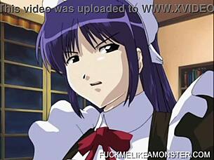 Bound Japanese Hentai Slut Endures Hardcore Railing And Blowjob From Monster