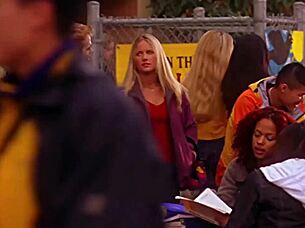 Tania Saulnier's Sexy Shower Tease