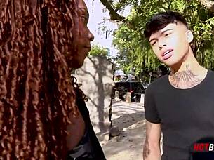 Hey, I brought my friend for that big cock blowjob! 😏