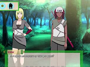 new ninja slut karui gives handjob in jikage rising arc 2 episode 11 😈