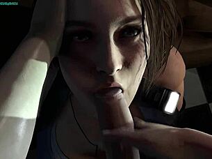 jill valentine undergoes interrogation in resident evil parody by niisath