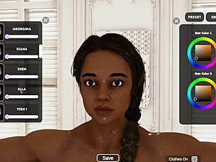 Hot massage therapy session ends with sex game