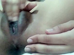 solo teen masturbating to orgasm closeup 😍