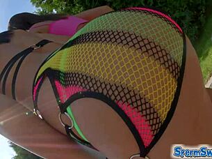 i love these hotties swapping cum in a group scene