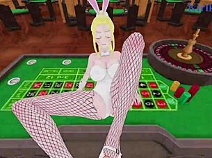 shizuka mikazuki bunny girl fucks intensely in hentai pov