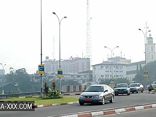 amateur ebony beauty's first date ends with sensual sex and doggystyle 😘