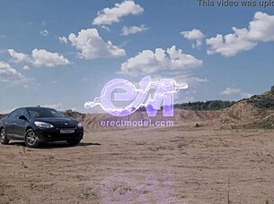 Naked men end car wash with huge gay cumshots