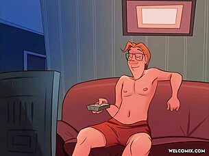 Watch Forbidden Naughty Hentai Animation In Living Room!