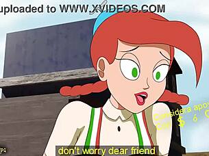 chuchozepa animates his aunt grandma in hentai style