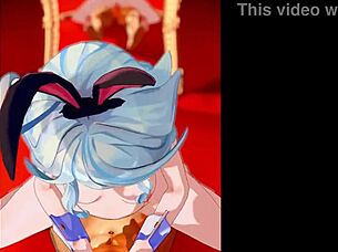 Genshin Impact Freyna Doggy Style Scene