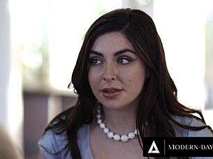 What He Doesn't Know Won't Hurt Him - Milf Lesbian College Pain