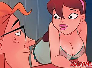 Watch Forbidden Naughty Hentai Animation In Living Room!