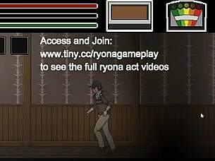 I play this hentai game with pretty lady.