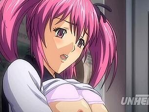 Busty teen visits doctor for uncensored hentai creampie