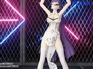 Can Raiden Mei Shake It in Chinese Dress?