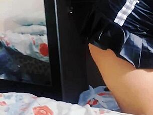 i'm a young asian student showing my pussy to internet perverts on webcam