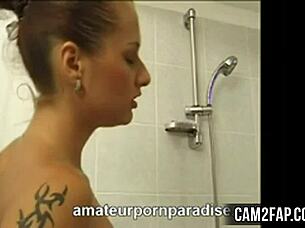 Bathroom play free mature porn video