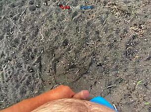 I'm masturbatin' under the bridge alone.