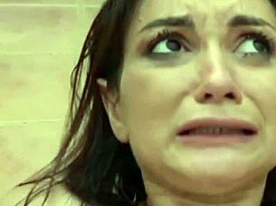 Anal sex and deep throat POV with oily Italian girl fingering wet pussy 😍