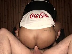 Ladyboy aum bareback and creampie