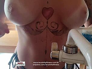 Why Is The Brazilian Housewife Washing Dishes Naked?