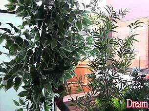 Super hot trans woman Valerya Pacheco enjoys double penetration