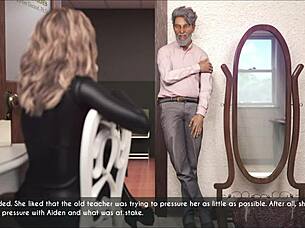 a wife and stepmother in a homemade scene 😊