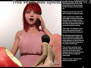 Small gesture leads to sex in episode 19 of 3d cartoon.