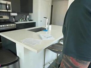 Fat hairy woman in hentai roleplay bends over for cock spitting and cum in mouth