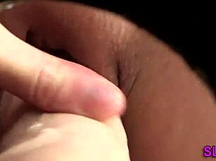 The Euro slut contrasts clean looks with messy spunk soaking her face