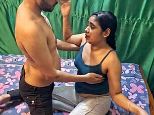 Hanif Fucks Blonde Lady's Pussy