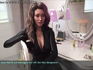 a wife and stepmother in a homemade scene 😊