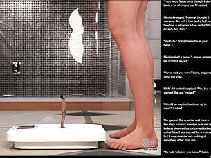 Small gesture leads to sex in episode 19 of 3d cartoon.