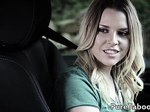 teen 18+ fucks instructor for licence!