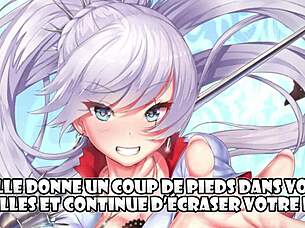 who dominates in this rwby hentai joi?