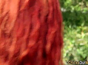 Real Amateur Getting Creampied Outdoors?