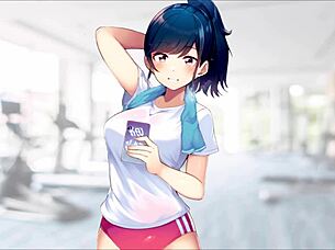 joi roleplay in gym teaches new masturbation techniques