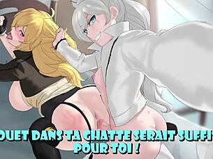who dominates in this rwby hentai joi?